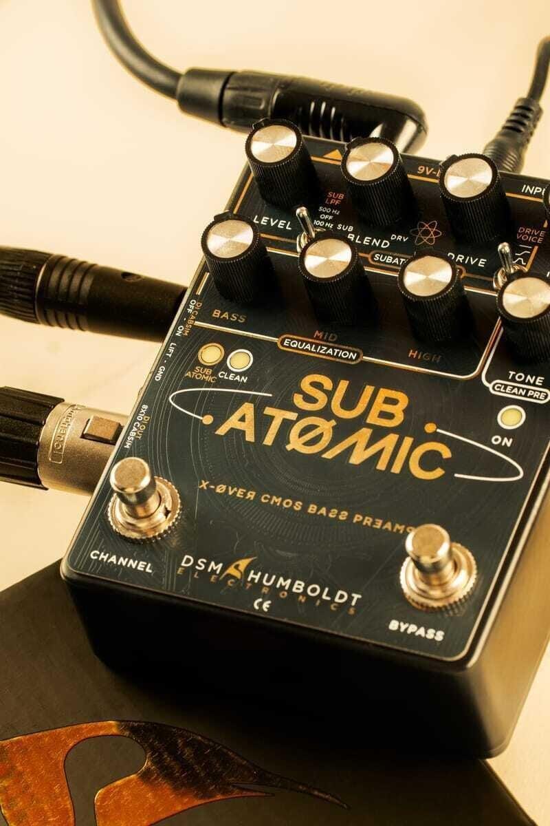 DSM and Humboldt Sub Atomic Bass Preamp Pedal - Andertons Music Co.